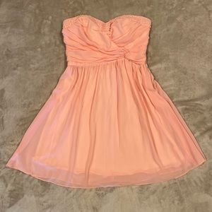 Pikarina Beaded Strapless Mini Dress